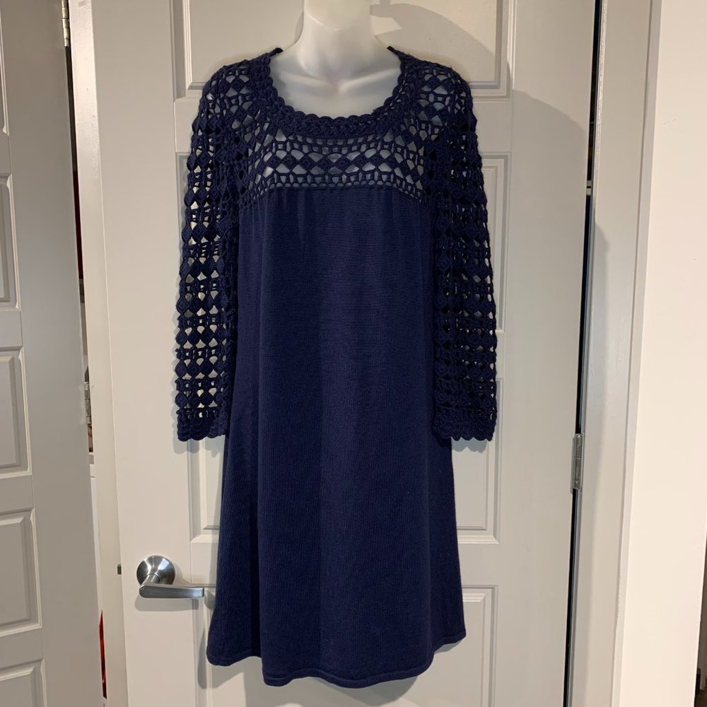 Blue Knit Lily Pulitzer Dress
